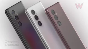 Galaxy Z Fold4のコンセプトイメージ　カラーバリエーションイメージ