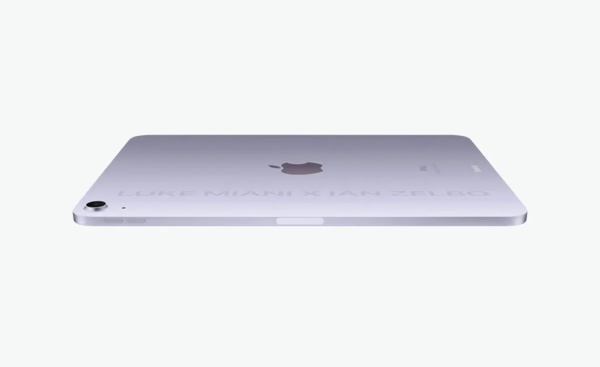 iPad Airの新色パープルコンセプト