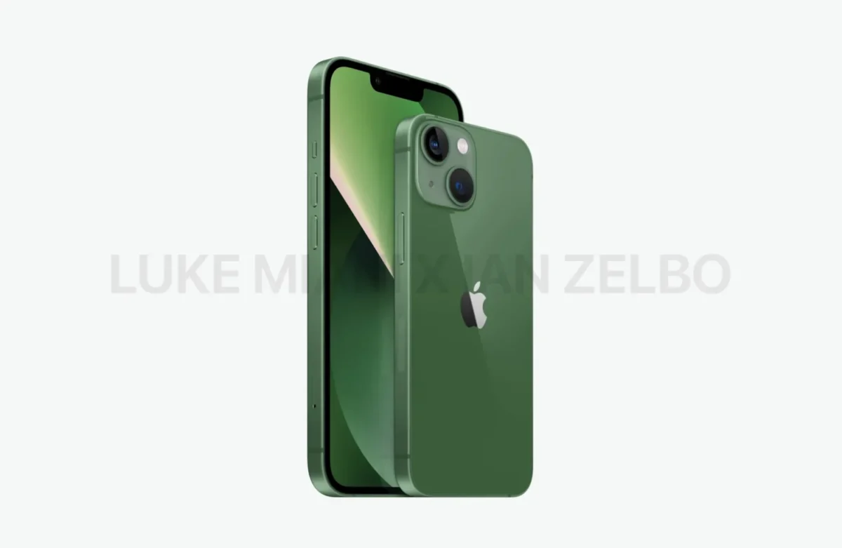 iPhone 13の新色グリーンのコンセプト