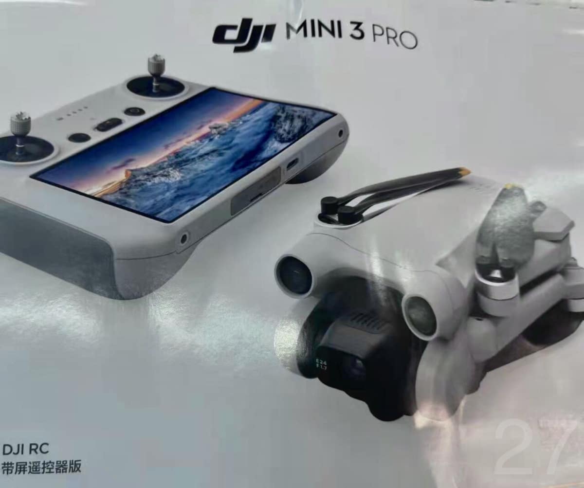 DJI Mini 3 Pro リーク画像