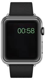 Apple Watchの省電力モード時に表示される時計