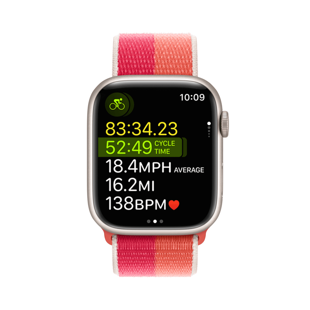 Apple WWDC22 watchOS 9 Multisport workout Cycle 220606