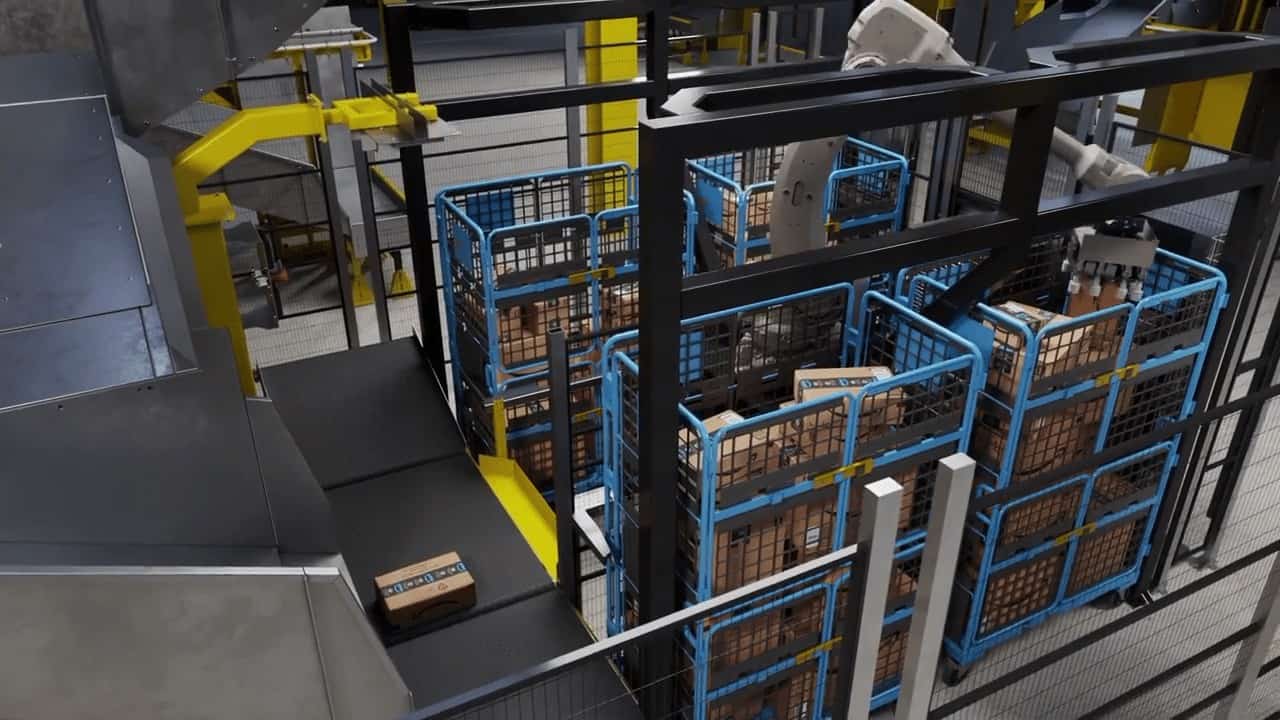 Amazonが「初の完全自律移動ロボット」による倉庫の自動化を公開