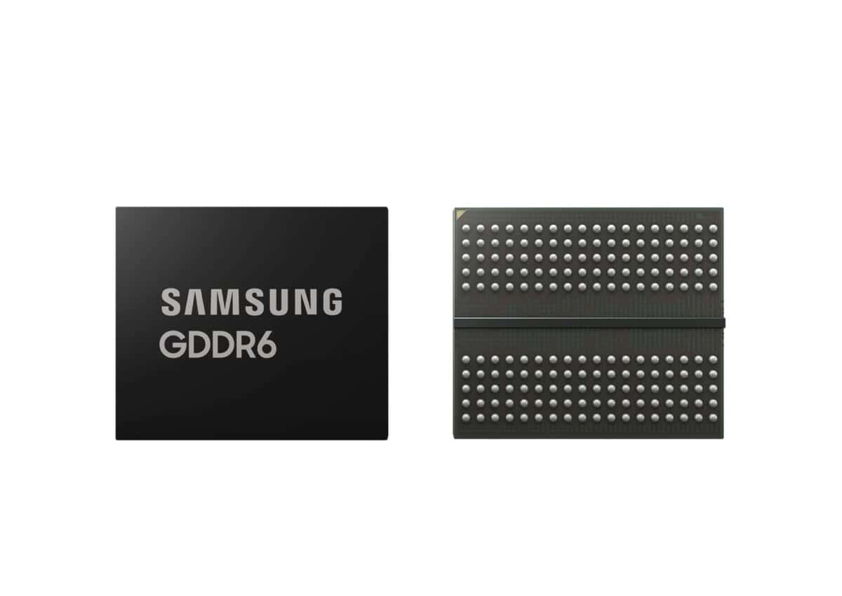 Samsung 24Gbps GDDR6 DRAM dl1FF