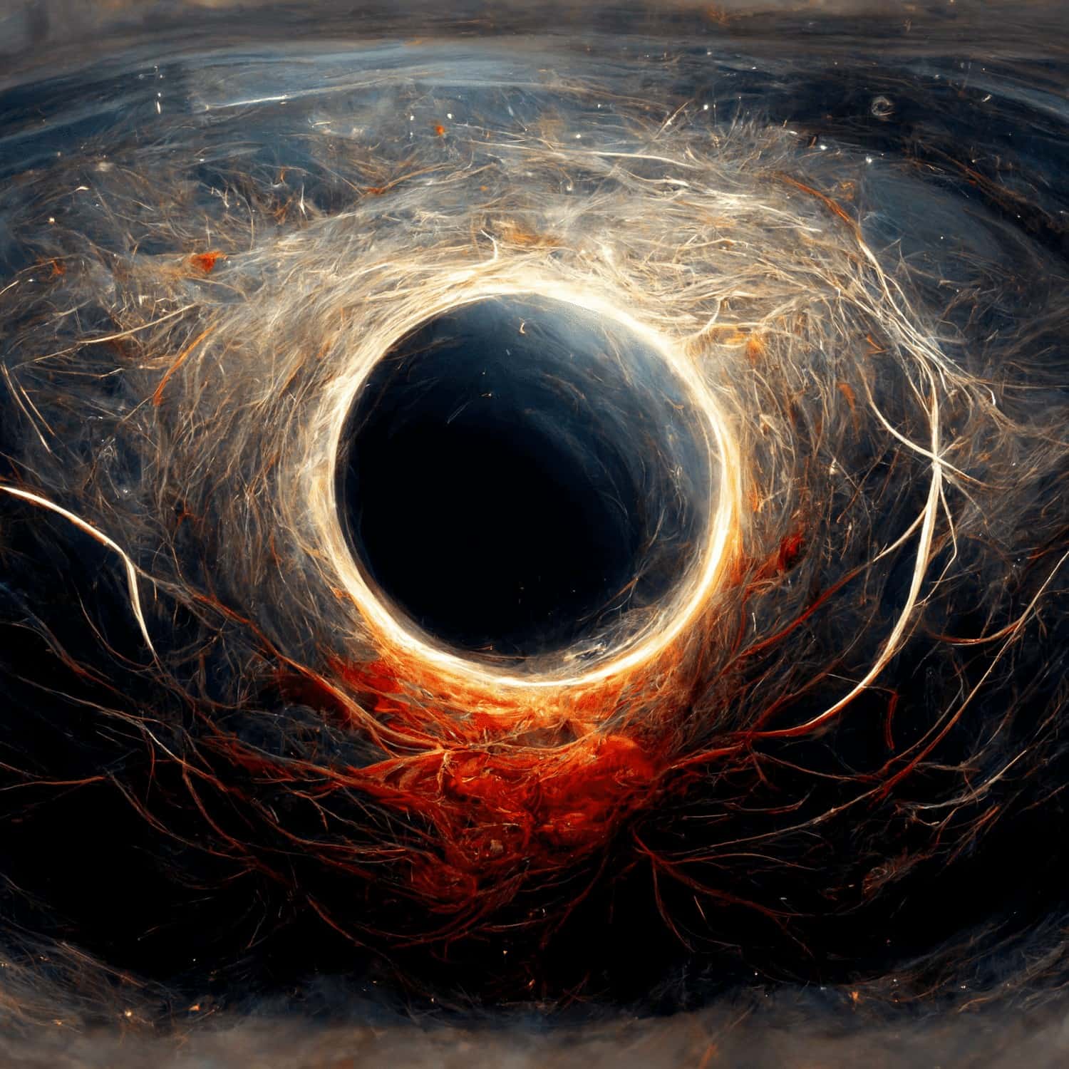 oinmaru concept art A black hole warping space time. 9d9e11eb 6017 4a8c 9e51 e6e9c7378d91