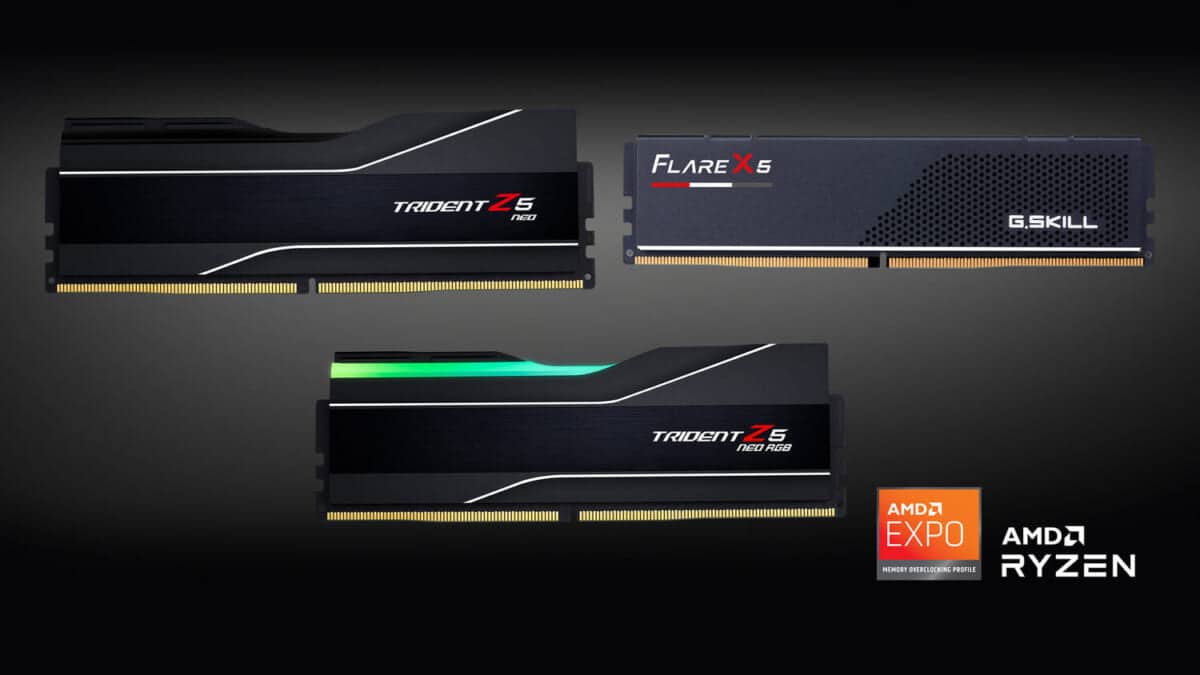 01 gskill ddr5 series memory ft amd expo