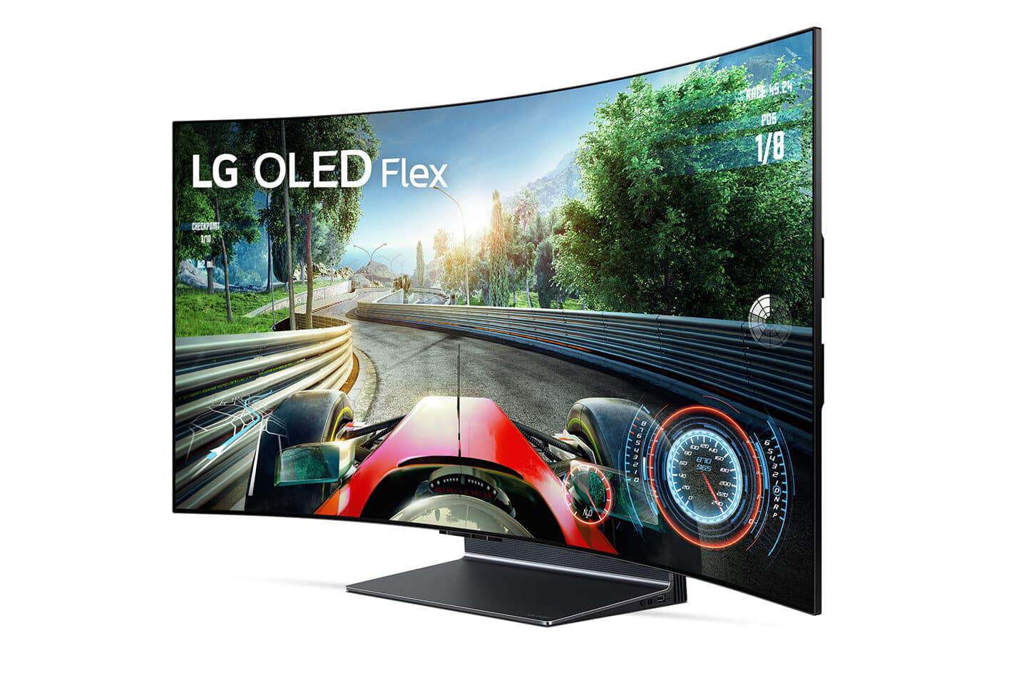 LGが折り曲げ可能な有機ELテレビ「LG OLED Flex (LX3)」を発表