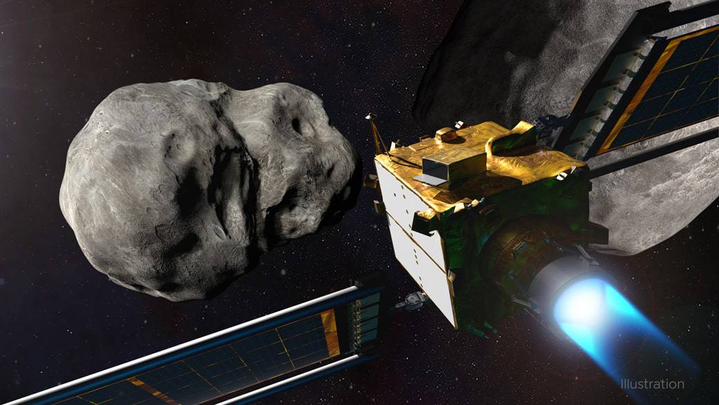 NASAが探査機を小惑星に衝突させる歴史的なテストに成功、地球防衛のための大きな前進