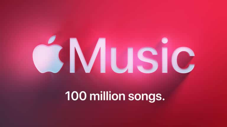 Apple Music 100 million songs hero