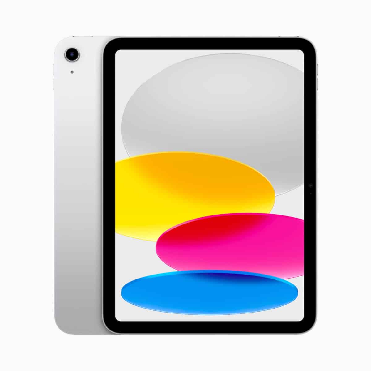 Apple iPad 10th gen silver 2up 221018
