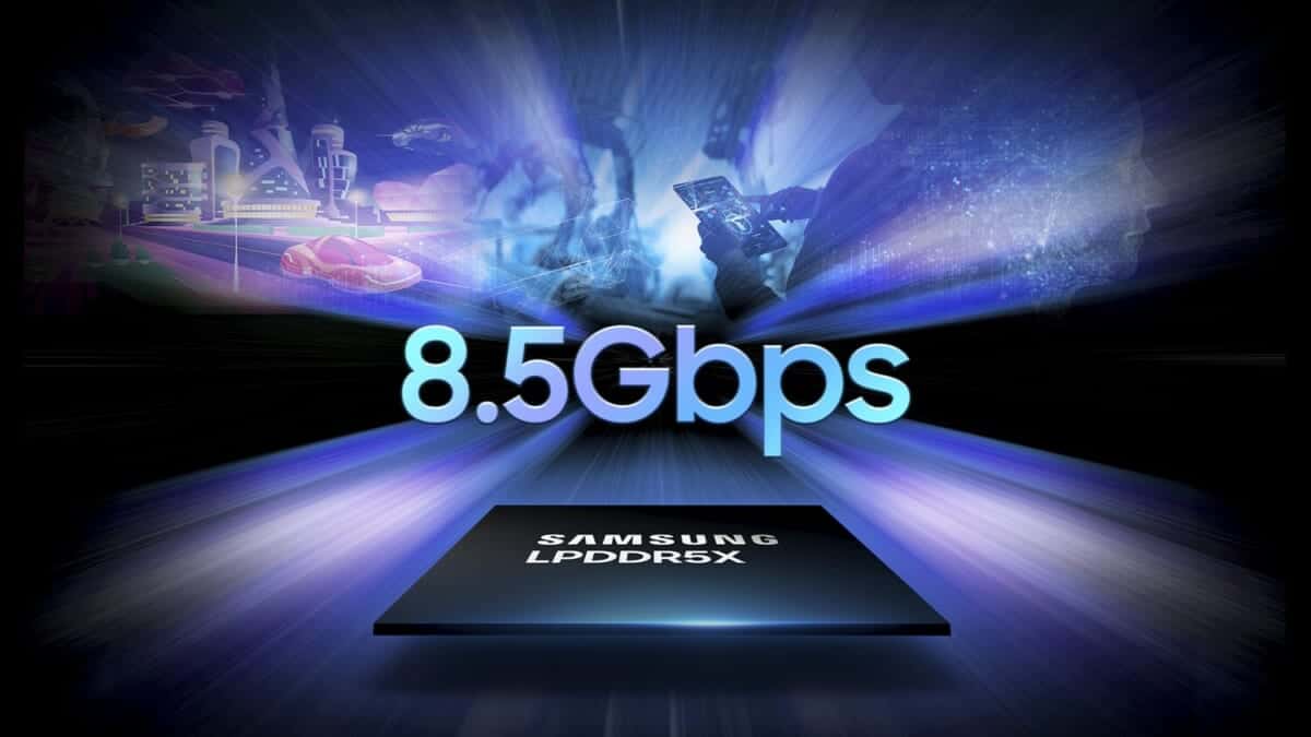 Samsung LPDDR5X RAM 8.5Gbps