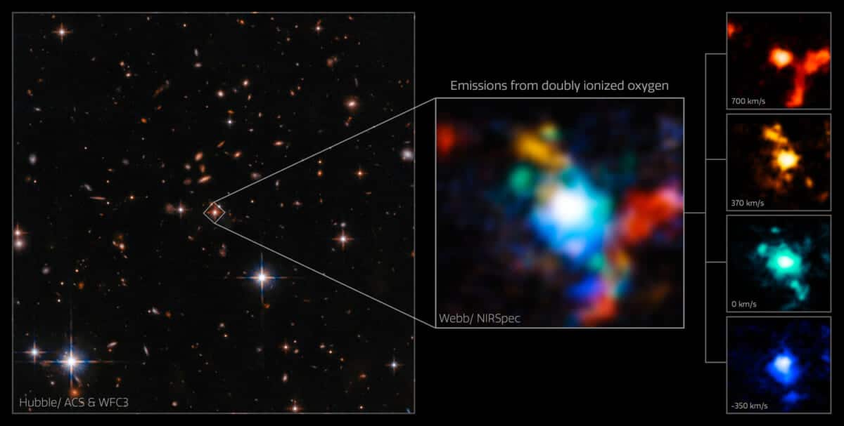Webb s view around the extremely red quasar SDSS J165202.64 172852.3