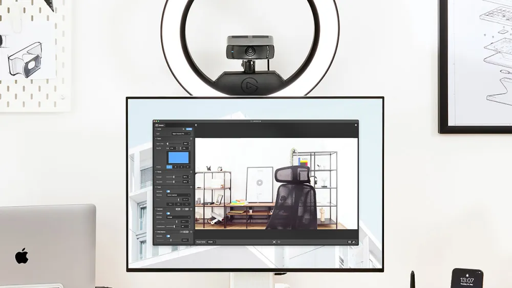 Corsair傘下のブランド Elgato が世界初の60fps 4K ウェブカメラ「Facecam Pro」を発表