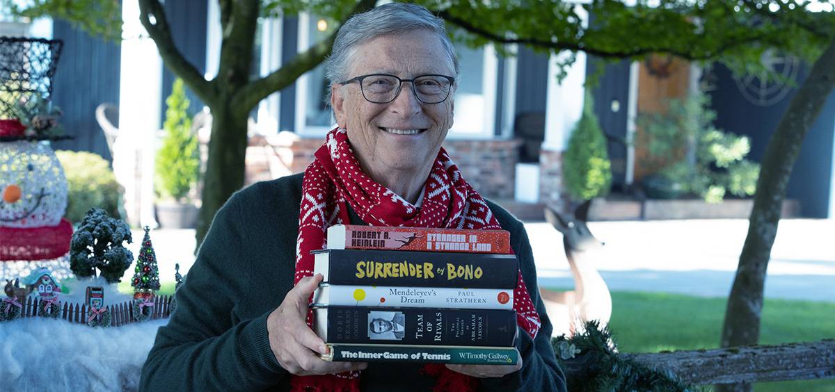 ビル・ゲイツが生涯読んだ本の中で特にオススメな本5冊を紹介