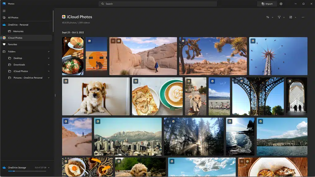まもなく、iCloudフォトライブラリの写真がWindowsの写真アプリで表示可能に！