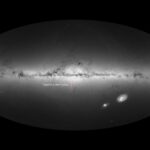 1143px The Sagittarius dwarf galaxy in Gaias all sky view ESA399651 1024x645 1
