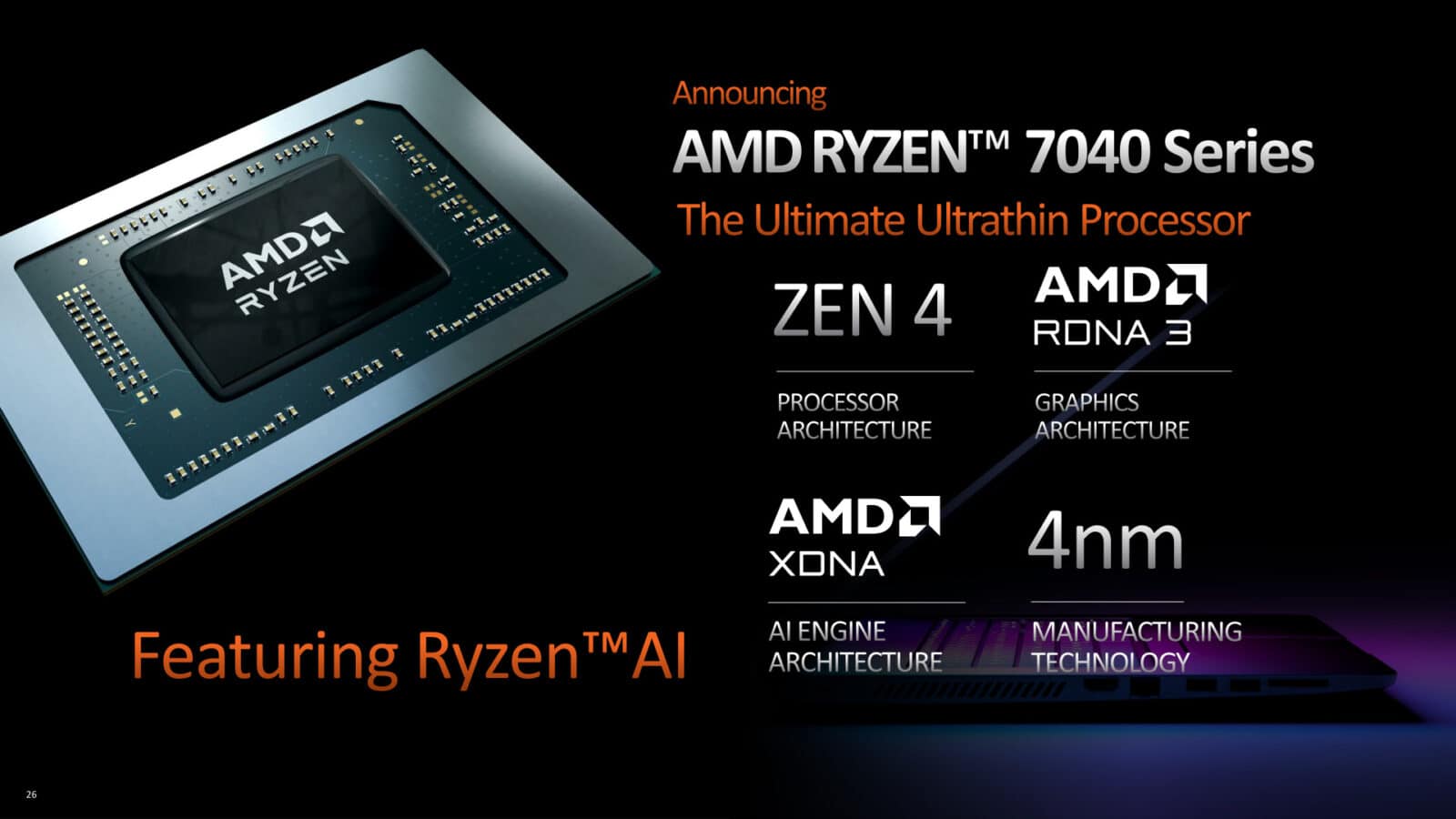 AMD CES 2023 Client Processors Press Deck 26