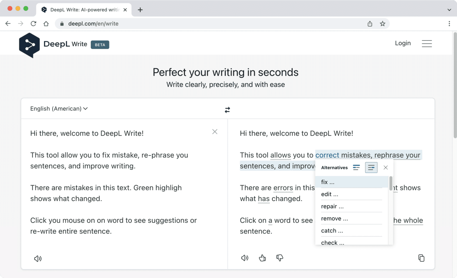 DeepLが正しい文章に修正してくれるサービス「Write」を発表、まずは英・独語に対応 | TEXAL