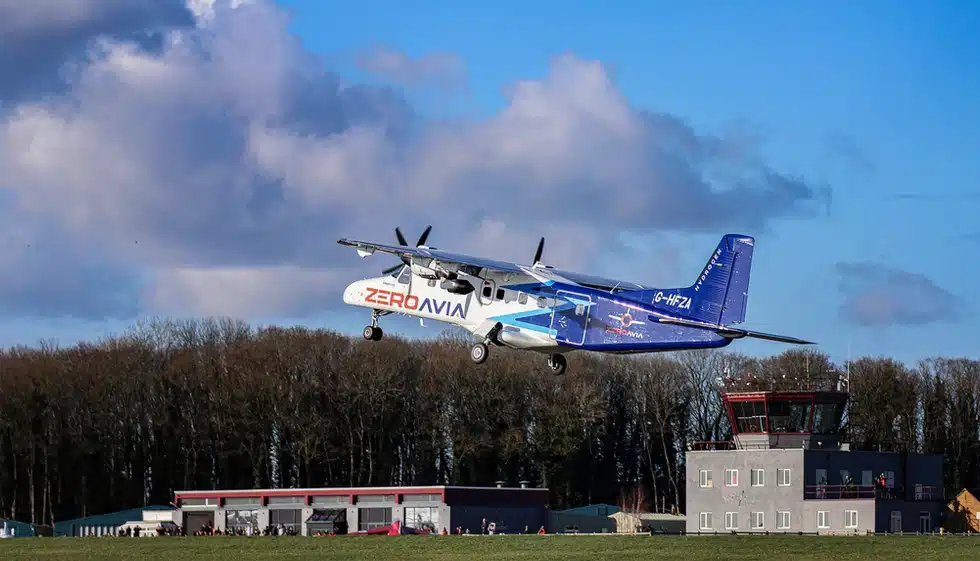 ZeroAvia、世界最大の水素航空機の初飛行を成功させる