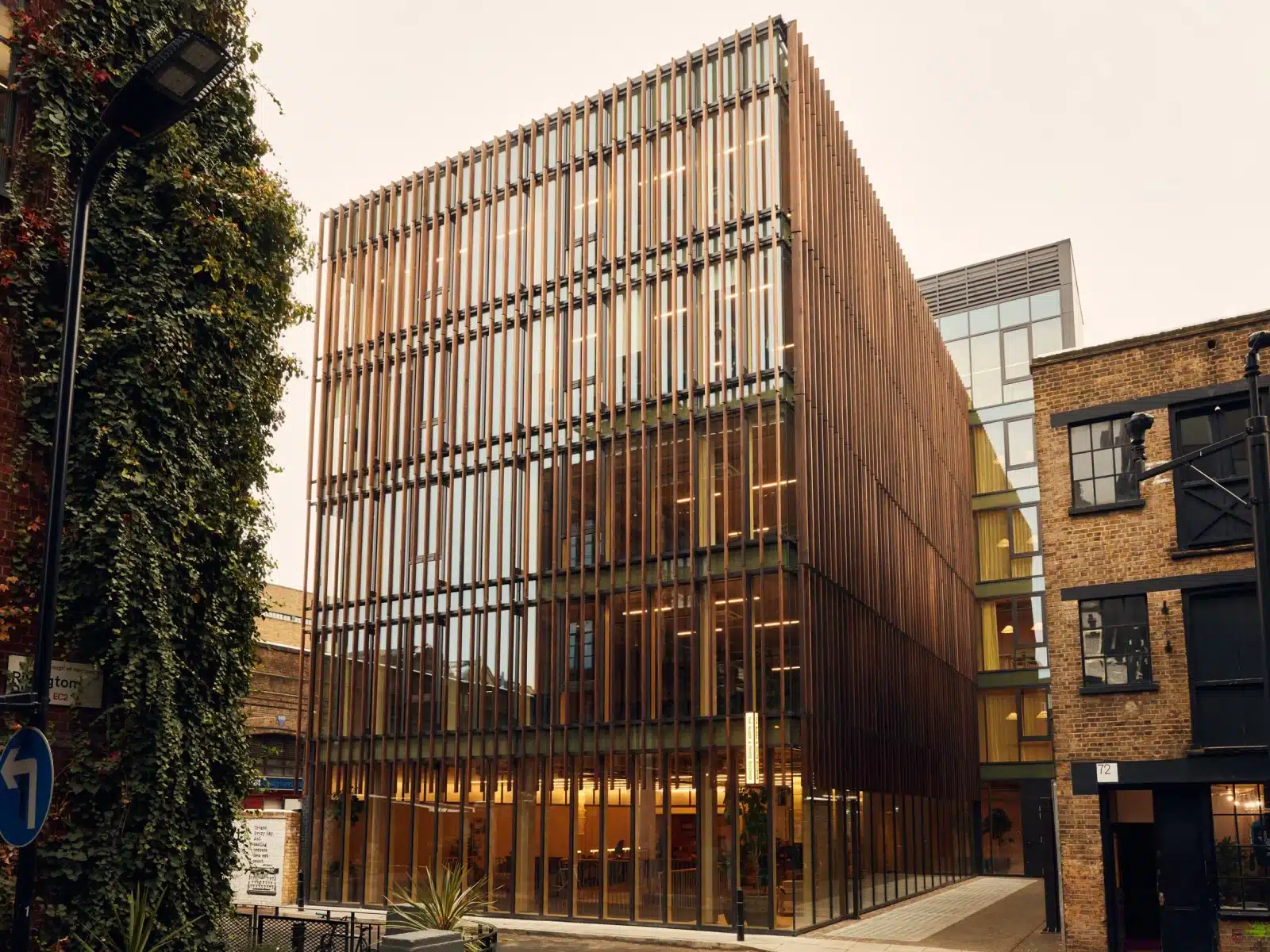 black and white building by waugh thistleton architects for the office group shoreditch london dezeen 2364 col 1