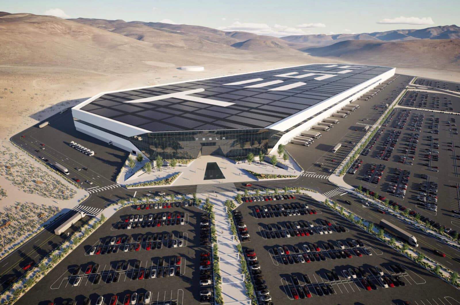 Tesla、36億ドルを投じてSemiとバッテリー工場を建設する計画を発表