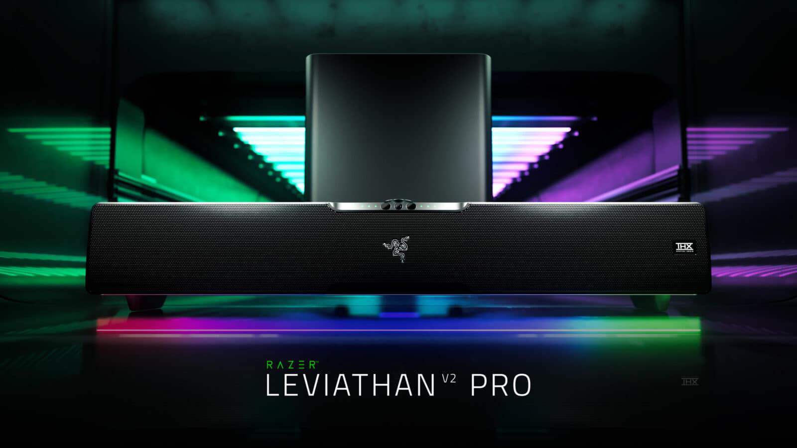 Razer、ヘッドトラッキング機能を搭載したサウンドバー「Leviathan V2 Pro」を発表