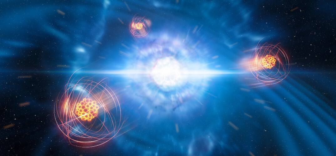 超新星爆発の衝撃波に乗り、地球に到着した元素があることが判明