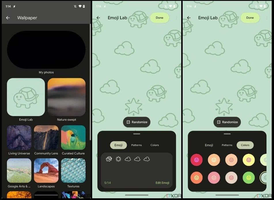 android 14 developer preview 2 emoji lab