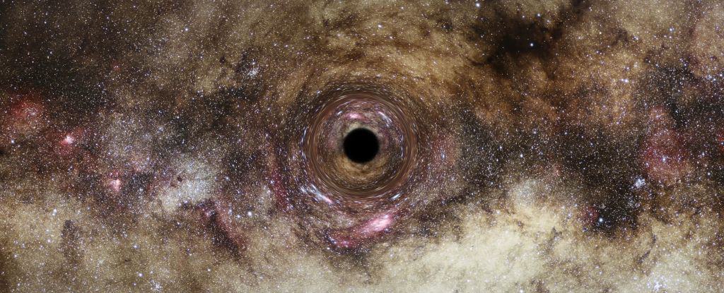 太陽質量の300億倍となる超巨大ブラックホールが重力レンズ効果とスパコンにより発見