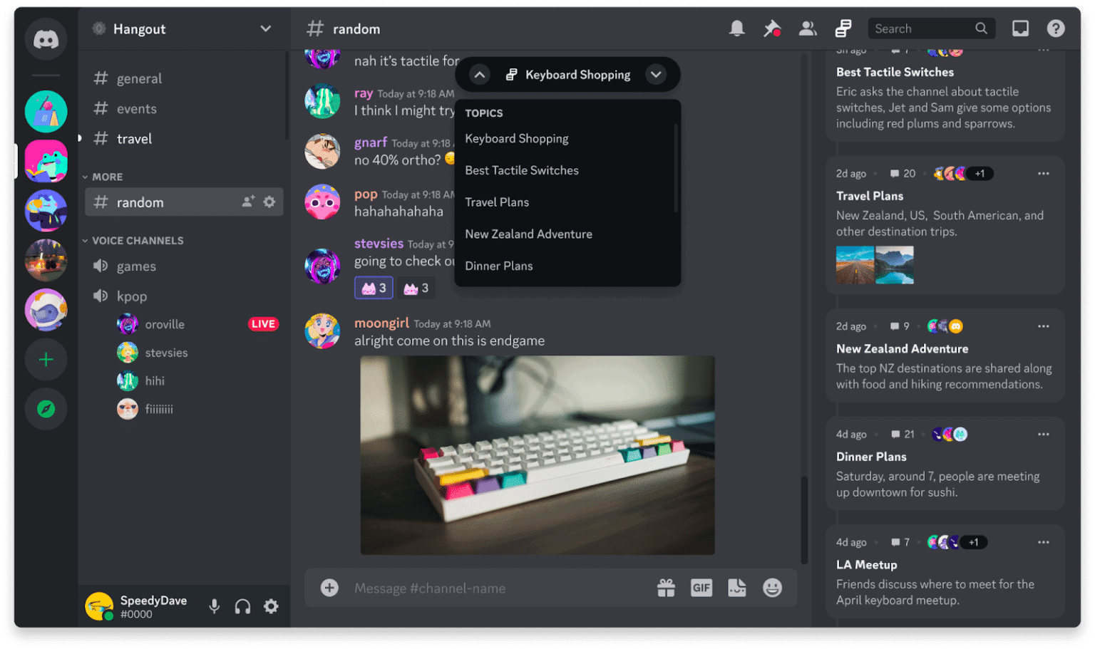 Discord、コラボレーションのためのAIに特化した機能を提供開始 TEXAL