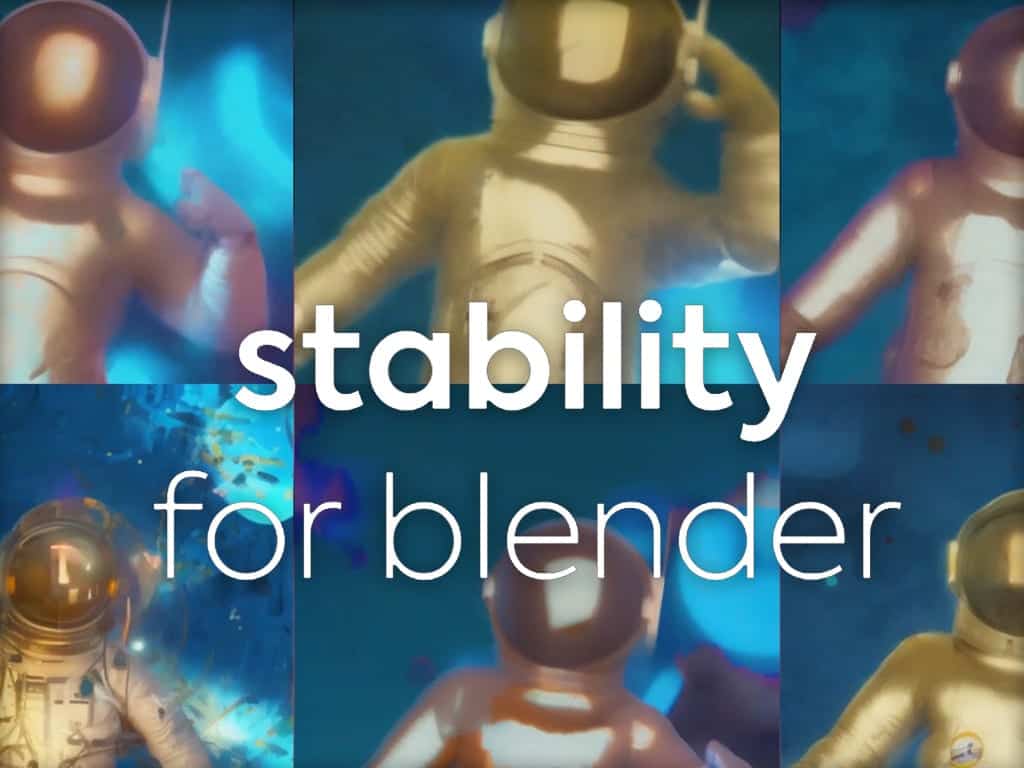 3DCGソフト「Blender」にStable Diffusionの技術が融合した「Stability for Blender」が登場