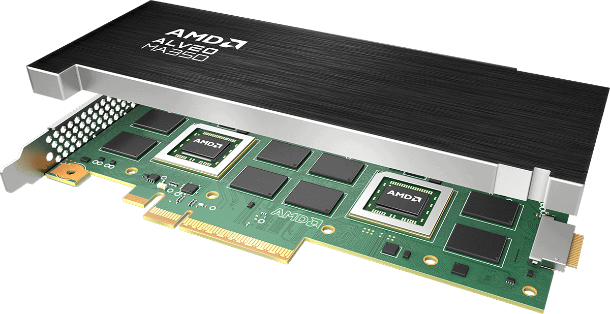 AMD、大量のストリーミングを処理するメディアアクセラレータ「Alveo MA35D」を発表