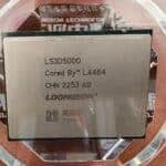 Loongson 3D500 HPC CPU For China Domestic Server Market Launch Chip Shot 1 scaled 1