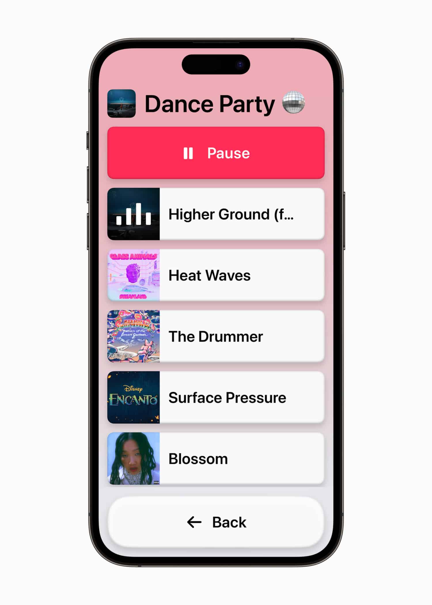 Apple accessibility Assistive Access Music