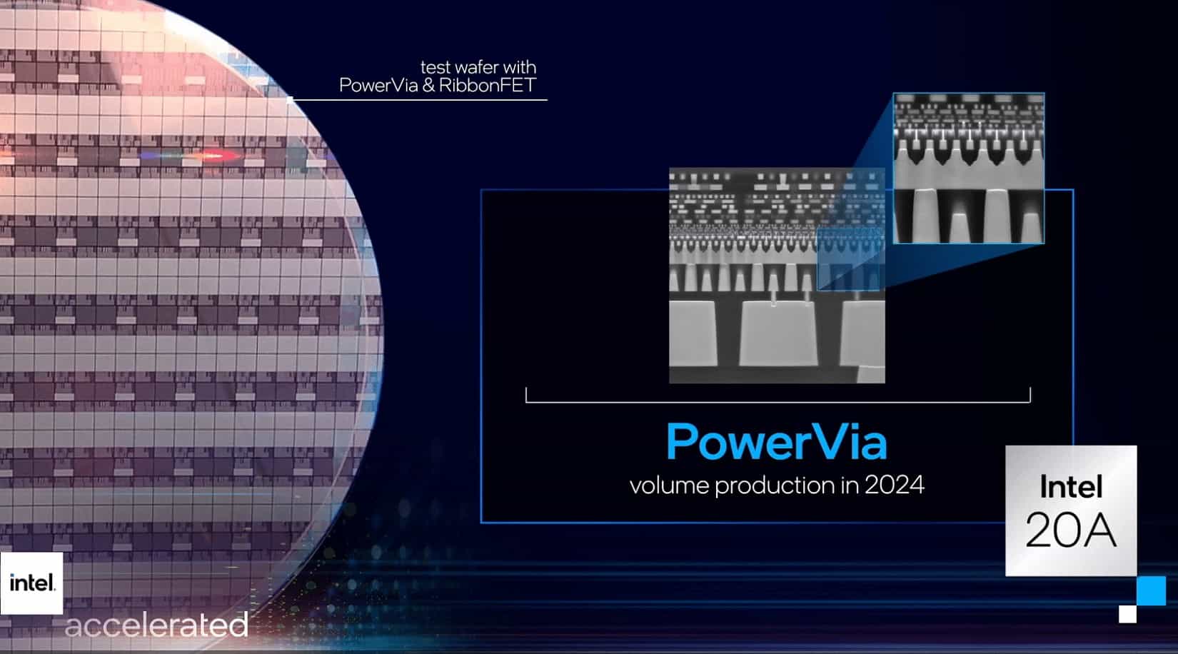 Intel、バックサイドパワーデリバリー「PowerVia」のメリットを示すチップデモをIntel 4で実装して近々公開へ
