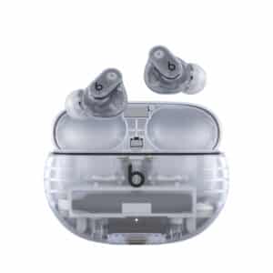 pc studiobudsplus transparent case open floating