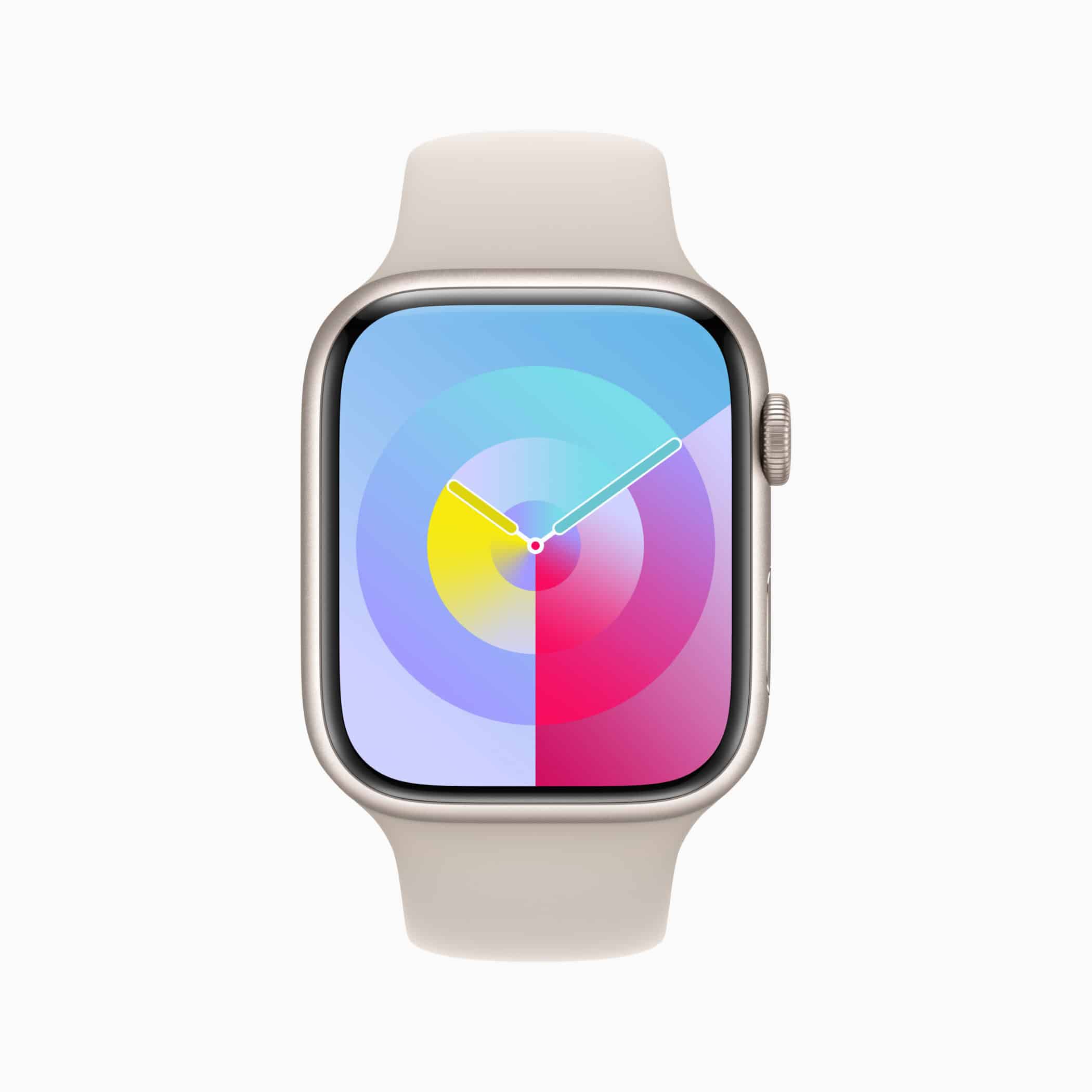 Apple WWDC23 watchOS 10 new Watch faces Palette Iris 230605