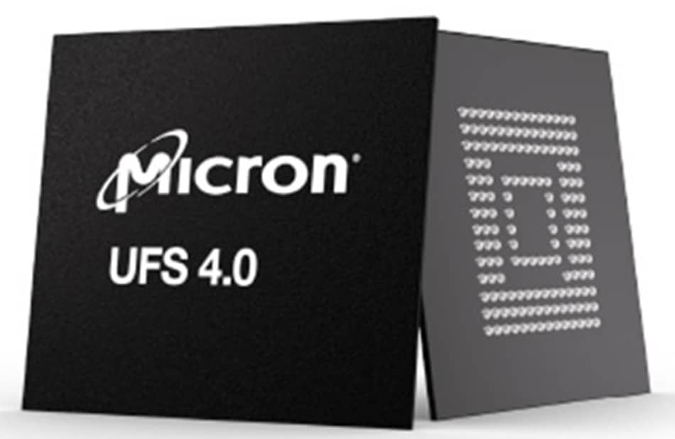 Micron、性能面でも妥協のない世界最小のUFS 4.0ストレージチップを発表
