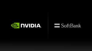 nvidia softbank logos
