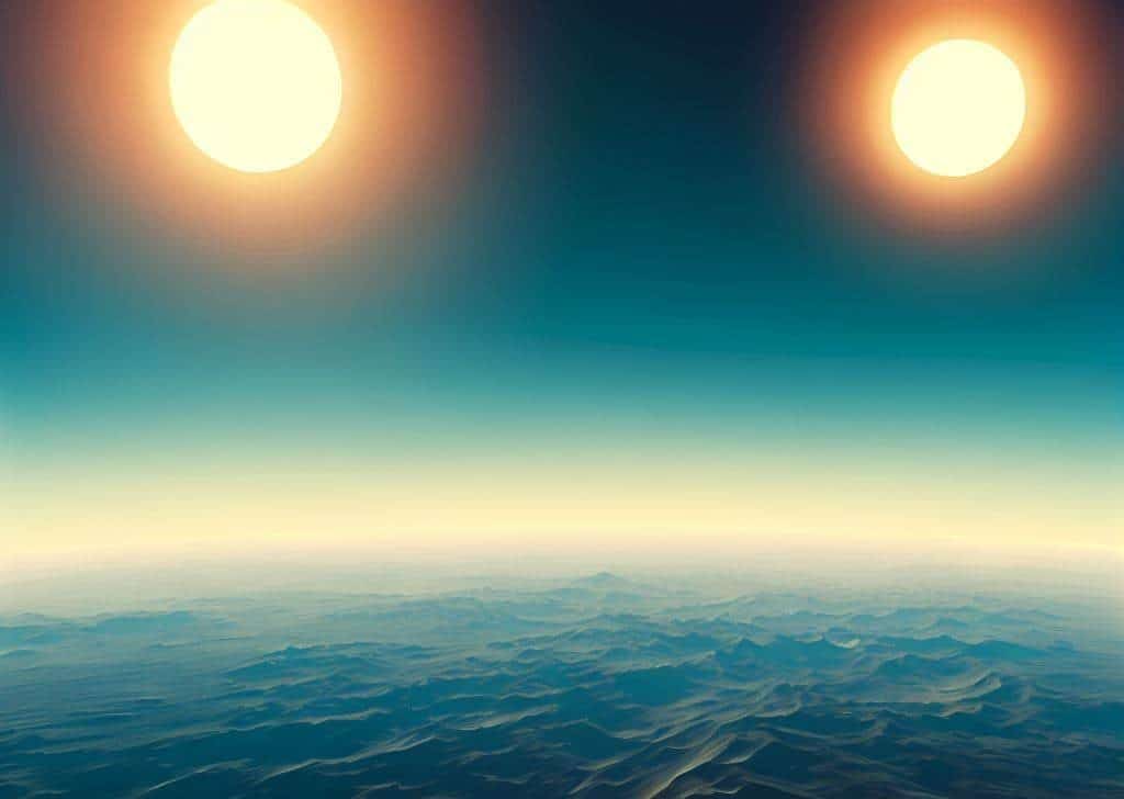 まるでSFのような、2つの太陽の周りを回る惑星が発見された
