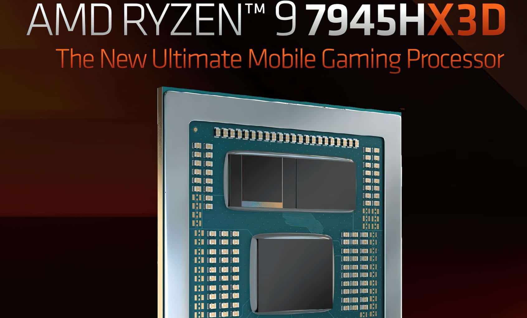 AMD、3D V-Cacheを搭載した初のモバイルCPU「Ryzen 9 7945HX3D」を発表