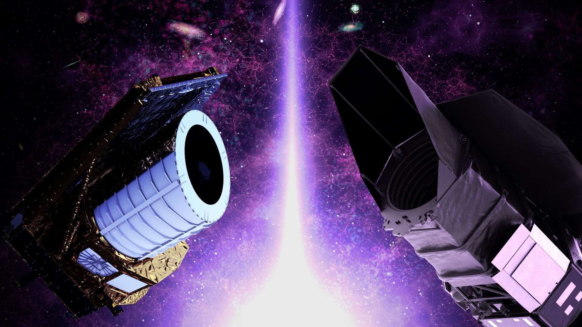 2つの新しい宇宙望遠鏡がダークエネルギーに焦点を当てる