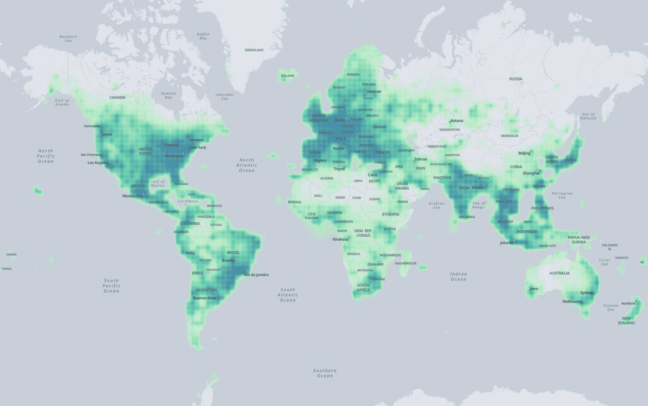 Amazon、Meta、Microsoftらが初のオープンソース地図データを公開