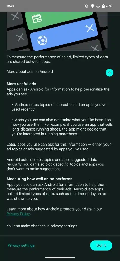 android ads privacy 3