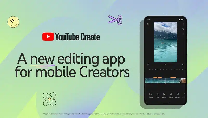 YouTube、AIによる動画編集が可能になる「YouTube Create」アプリのベータ版をリリース