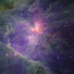 Orion Nebula in NIRCam long wavelength channel pillars