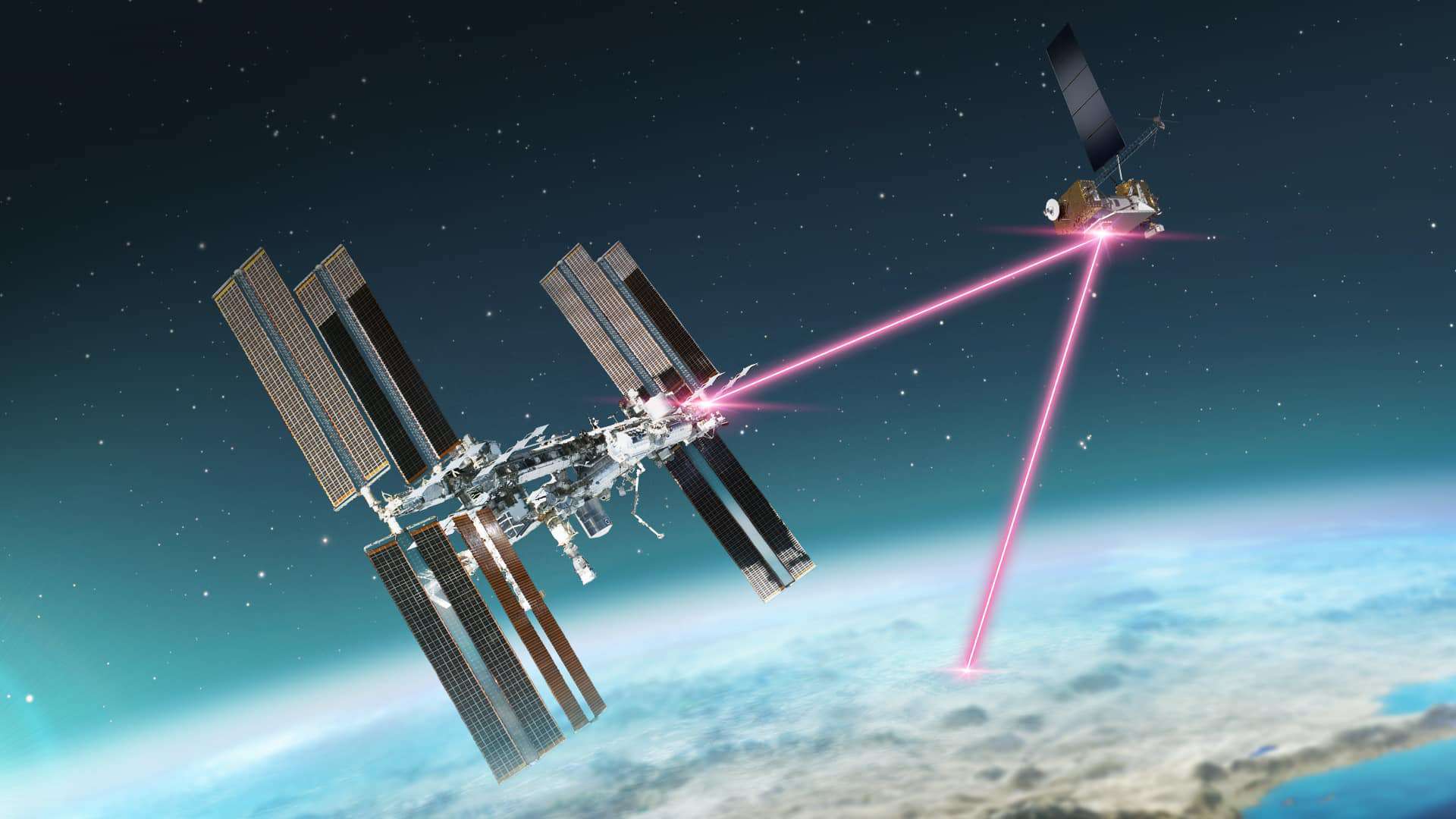 NASA、宇宙ステーションで1.2Gbpsを実現するレーザー通信技術をテスト