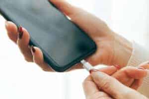 smartphone charging