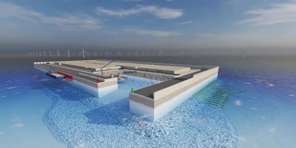 世界初の人工エネルギー島建造プロジェクトが動き出す