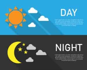 day and night